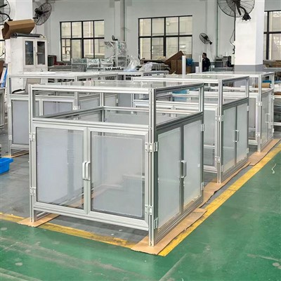 Extrusions de cadre de porte en aluminium
